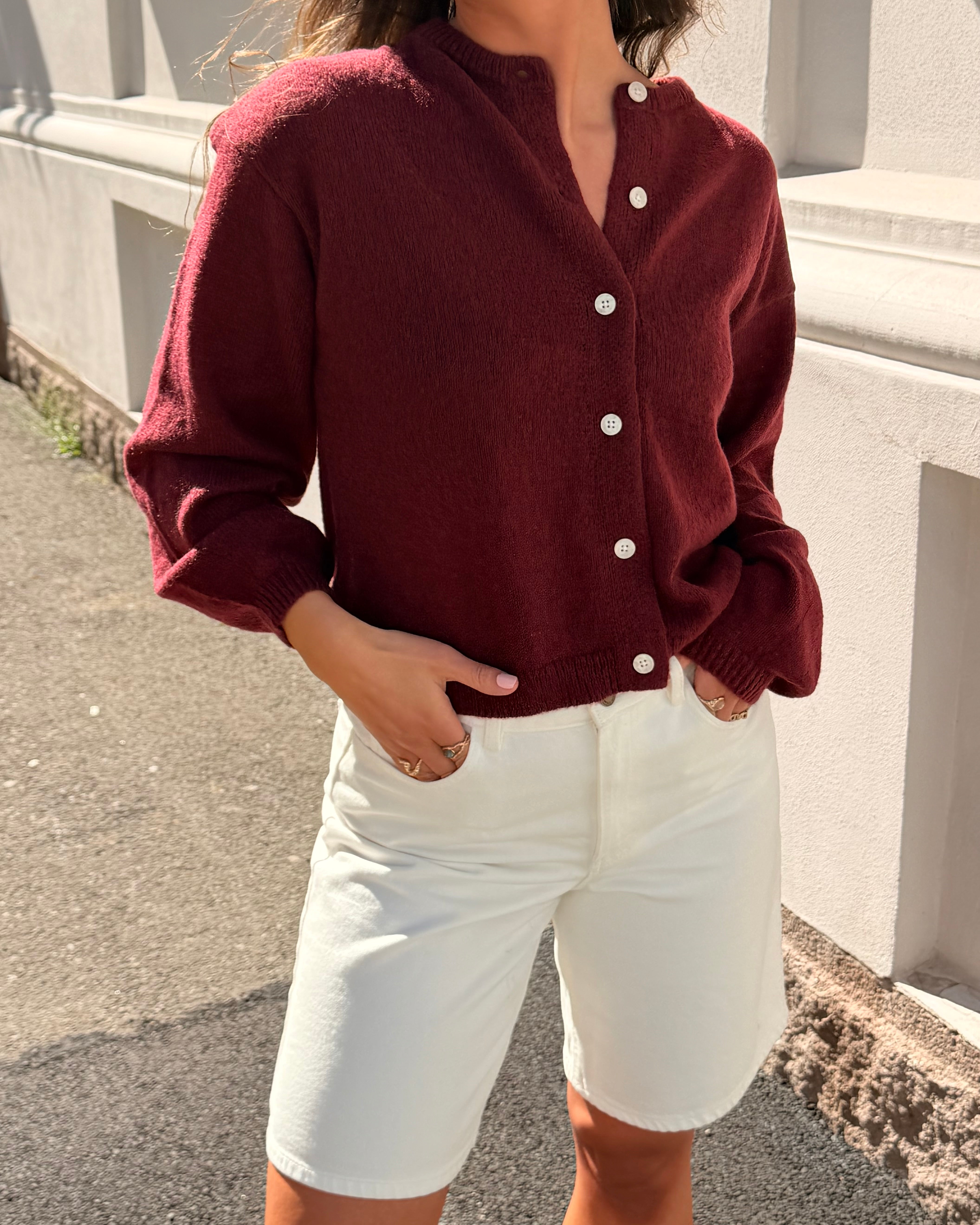 PCIDA Knitted Cardigan - Winetasting